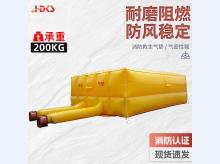  消防逃生充气气垫 高空防摔救生工地防坠救援训练防护气垫 8000×6000×2500mm带双风机