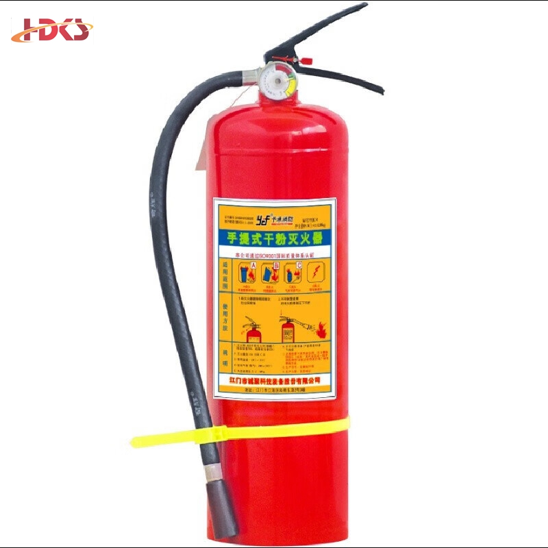 干粉灭火器手提式4公斤灭火器箱车用店用工厂房仓库消防器材 4kg干粉灭火器