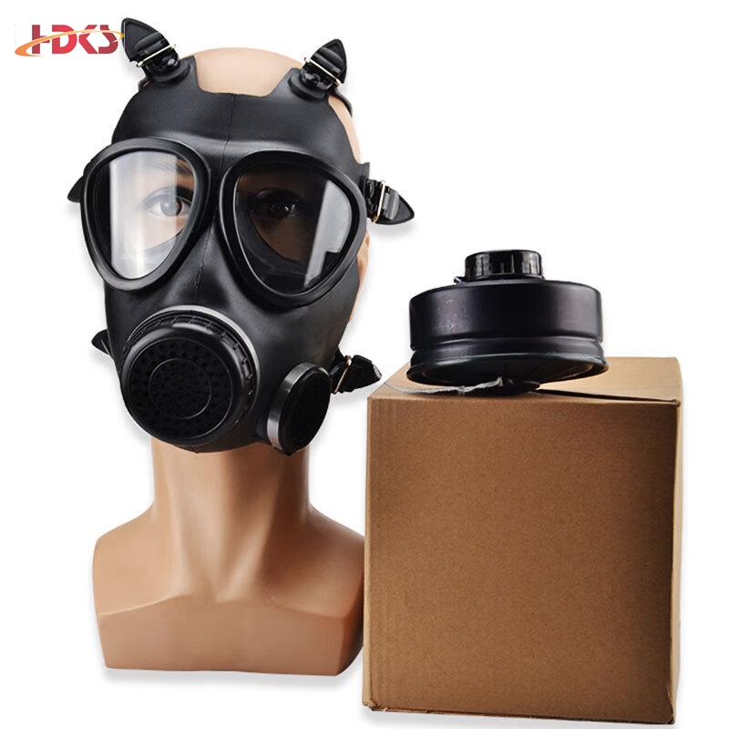 防毒面具_滤毒罐（z-b-p2-2） 防毒烟雾生化训练防毒全面罩